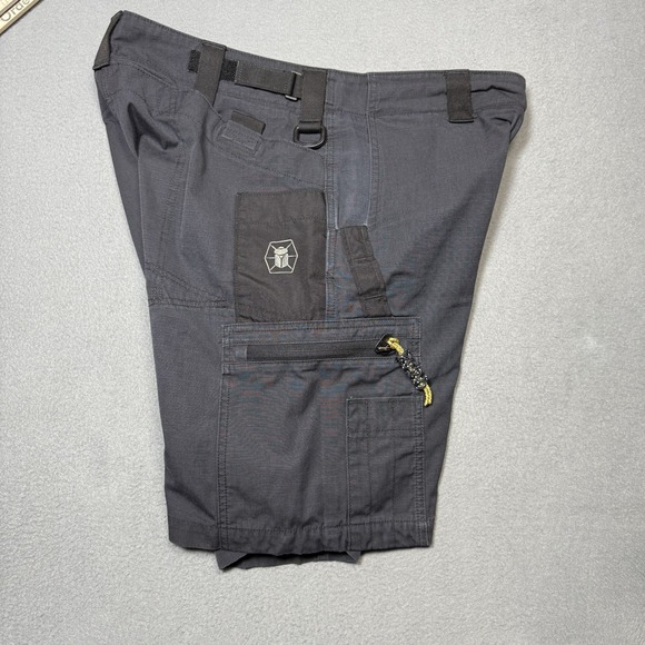 Kitanica Tactical Cargo Shorts Mens 36 Gray Ripstop Utility USA Made - Picture 3 of 9